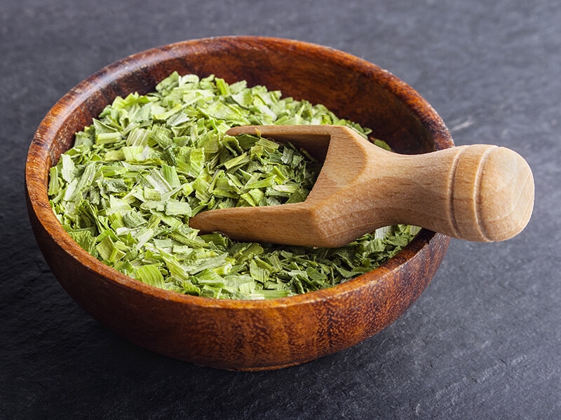 Dried Leek In Bawl