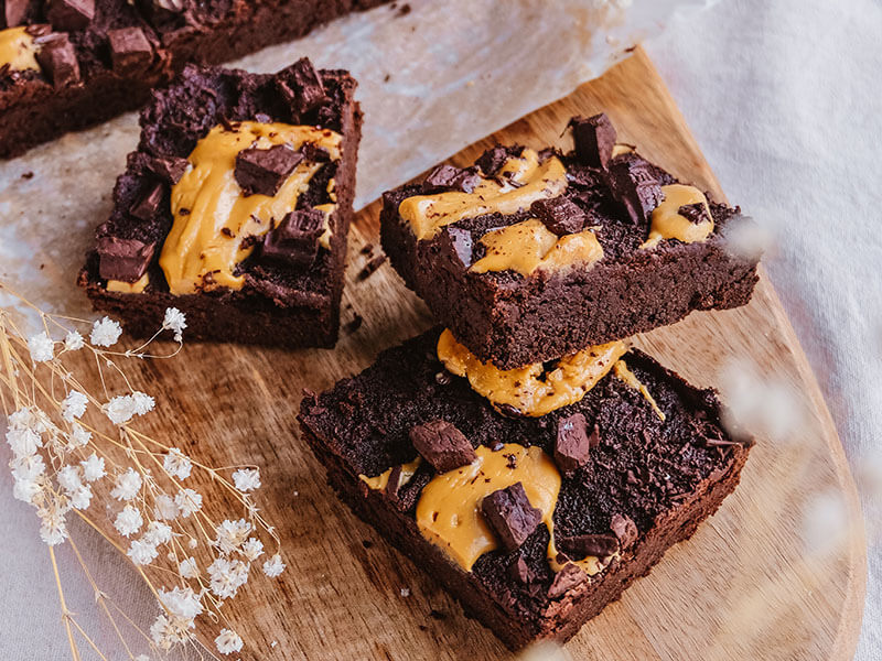 Peanut Butter Brownies