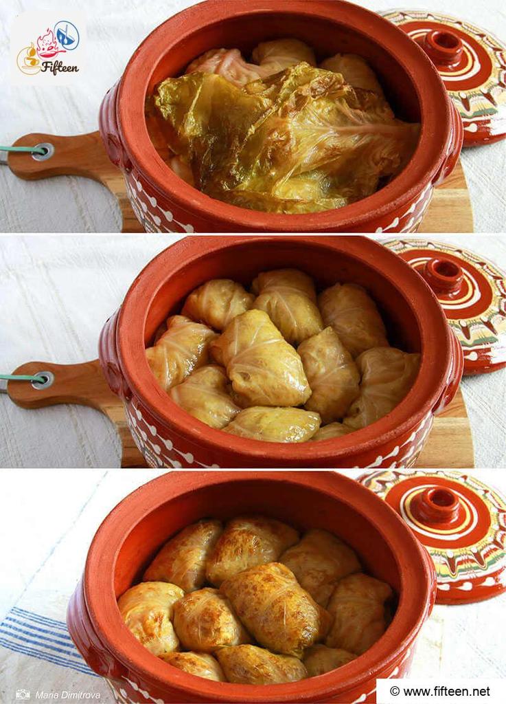 Bake Sarmis Are Browned