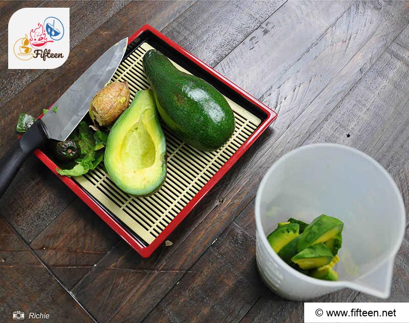 Peel The Avocados And Cut