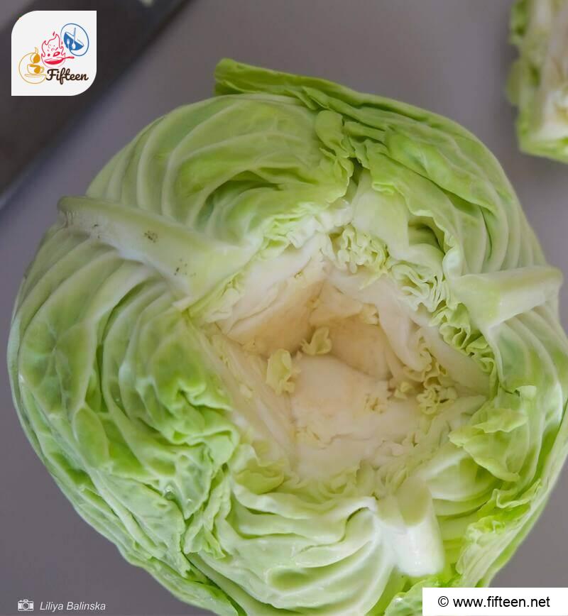 Cabbage Rolls Step 1 Prepare the Cabbge