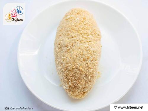 Chicken Kiev Step 3 Apply the Breading2