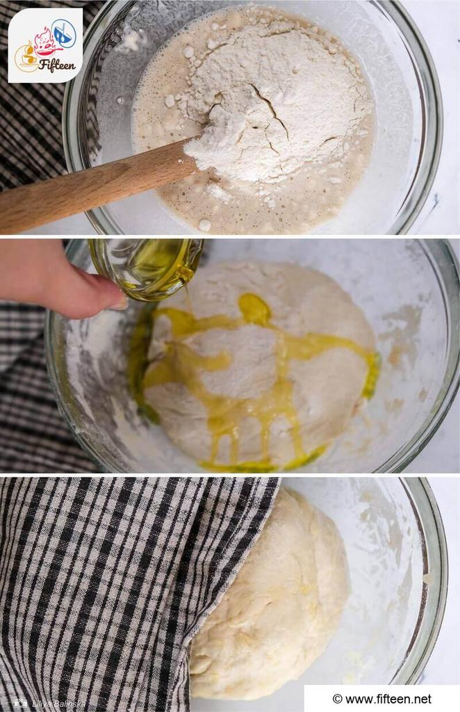 Chicken Souvlaki Step 2 Prepare the Pita Bread Dough