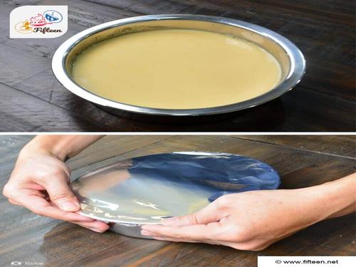 Cover the Tray Tightly With Aluminum Foil