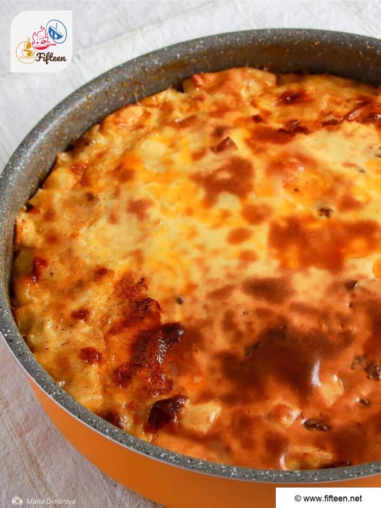 Moussaka Step 8 the Creamy Finale3