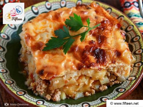 Moussaka Step 9 Cool and Serve