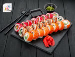 Asian Rice Dishes Sushi