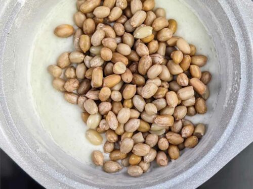 Banh Duc Lac Step 3 Mix and Cook the Rice Batter1