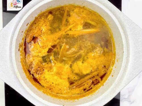 Ca Ri Bo Step 3 Cook the Curry