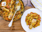 Costa Rican Dishes Arroz con Polla