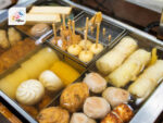 Japanese Dishes Fish Cakes and Boiled Eggs