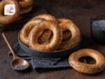 Ukrainian Dishes Bread Doughs Bublik Round Bagel