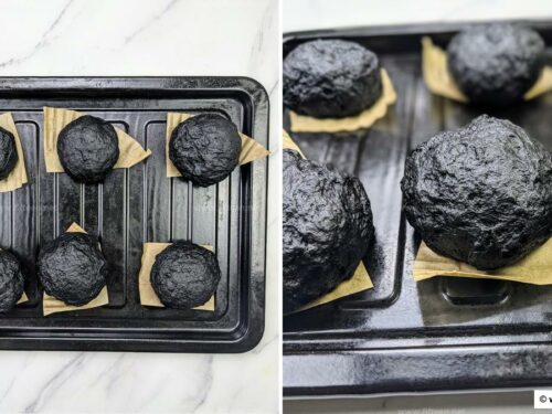 Black Burger Bun Step 10